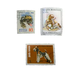 تمبر یادگاری طرح طبیعت مدل سگ ها کد dog-920 مجموعه 3 عددی