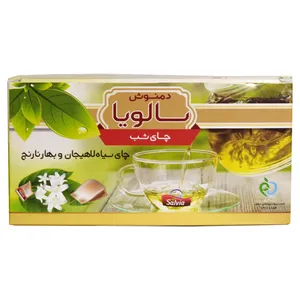 چای سیاه و بهارنارنج سالویا 100گرم بسته 20 عددی
