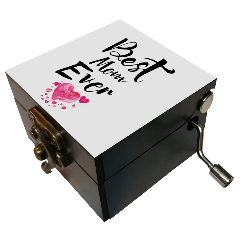 جعبه موزیکال مدل هندلی طرح بهترین مامان دنیا کد 1174