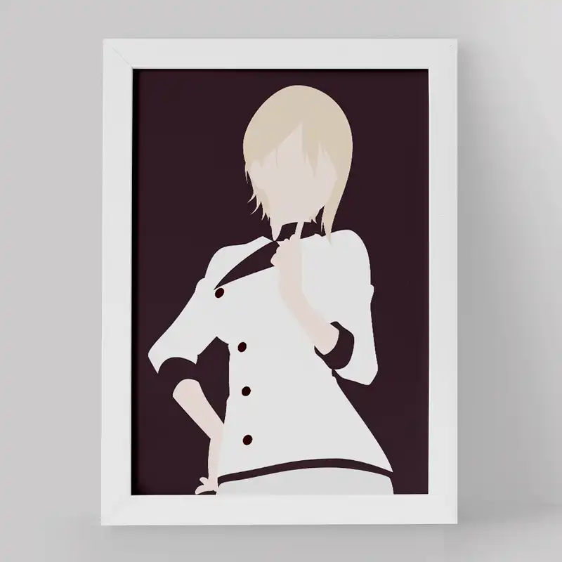 تابلو خندالو مدل الیس انیمه جنگ غذاها کد 16994