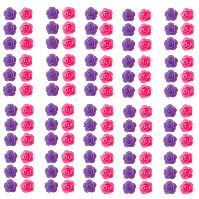 مهره دستبند مدل رز کد 619 بسته 120 عددی