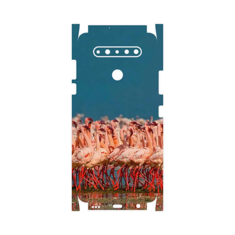 برچسب پوششی ماهوت مدل Flamingo-FullSkin مناسب برای گوشی موبایل ال جی K51s
