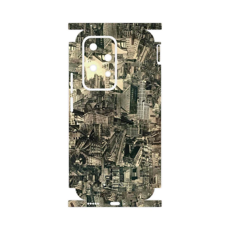 برچسب پوششی ماهوت مدل Collage of Skyscraper-FullSkin مناسب برای گوشی موبایل آنر 200 Lite