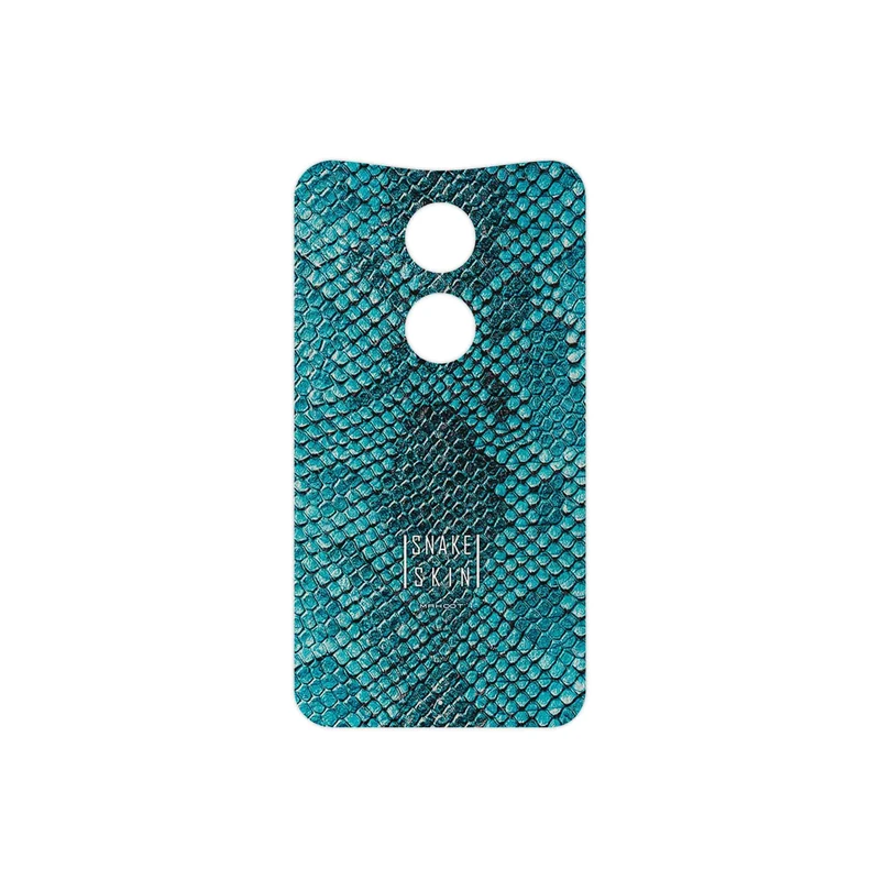 برچسب پوششی ماهوت مدل Blue Snake Skin مناسب برای گوشی موبایل موتورولا Moto X 2014