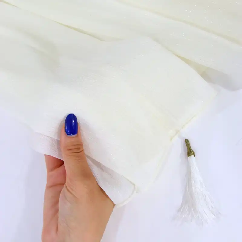 شال زنانه مدل حریر تابستانه لمه دار شاین کد ana-2268