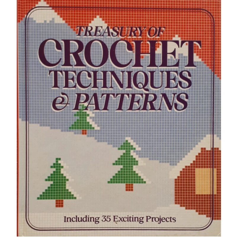 كتاب Treasury of Crochet Techniques and Patterns اثر Van Zandt انتشارات Sedgewood 