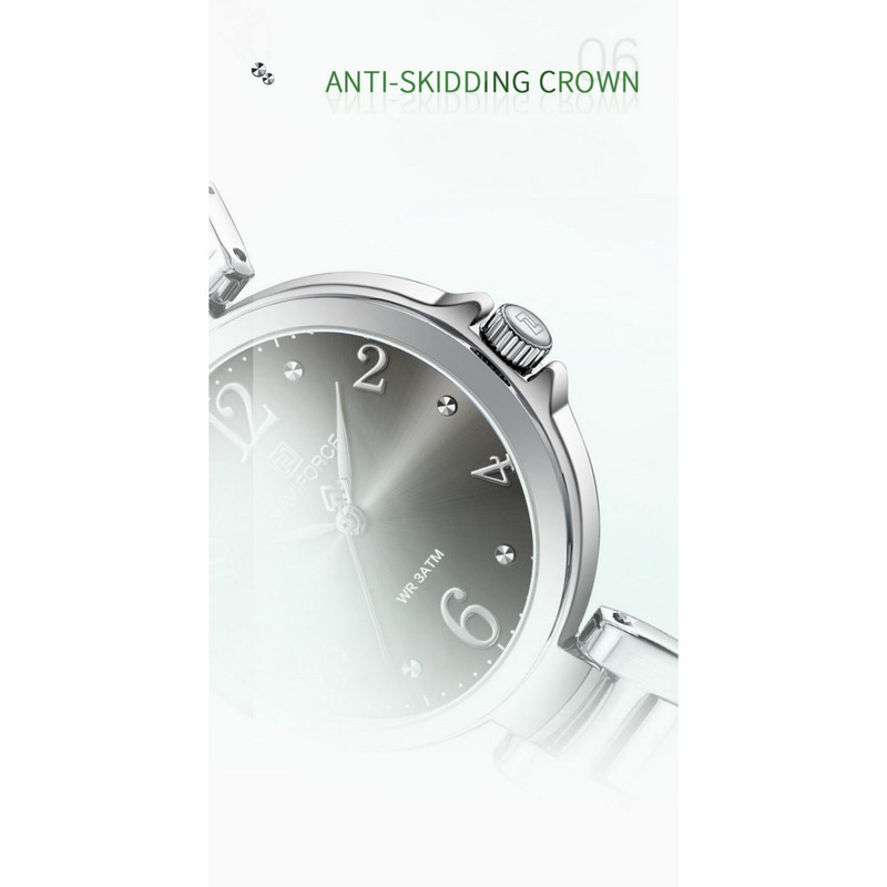 ساعت مچی عقربه ای زنانه نیوی فورس مدل NF5031 BSS