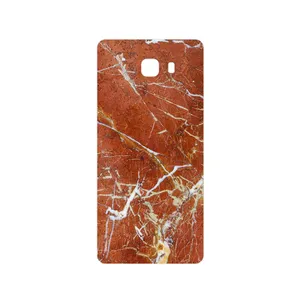 MAHOOT Red Marble Cover Sticker for Samsung Galaxy C9 Pro