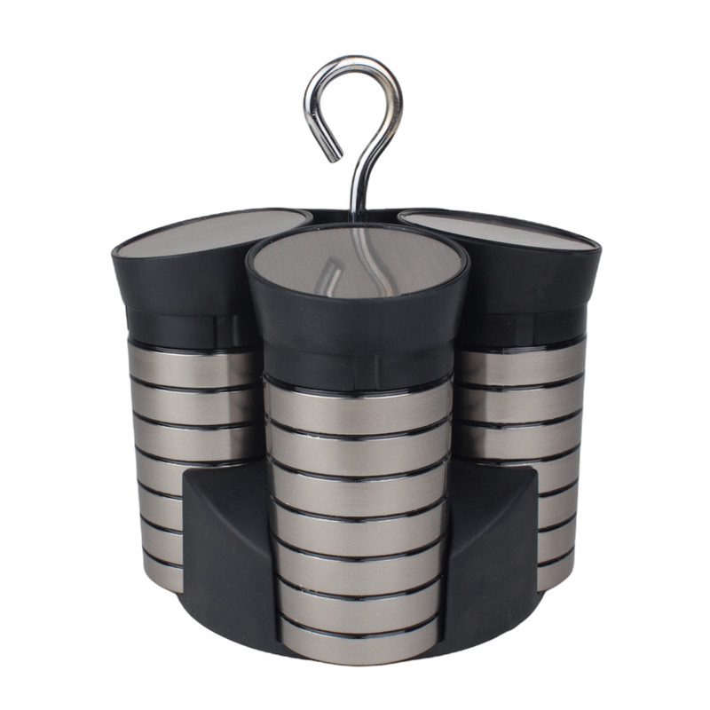 ست جای ادویه 5 پارچه طرح استیل کد 990001
