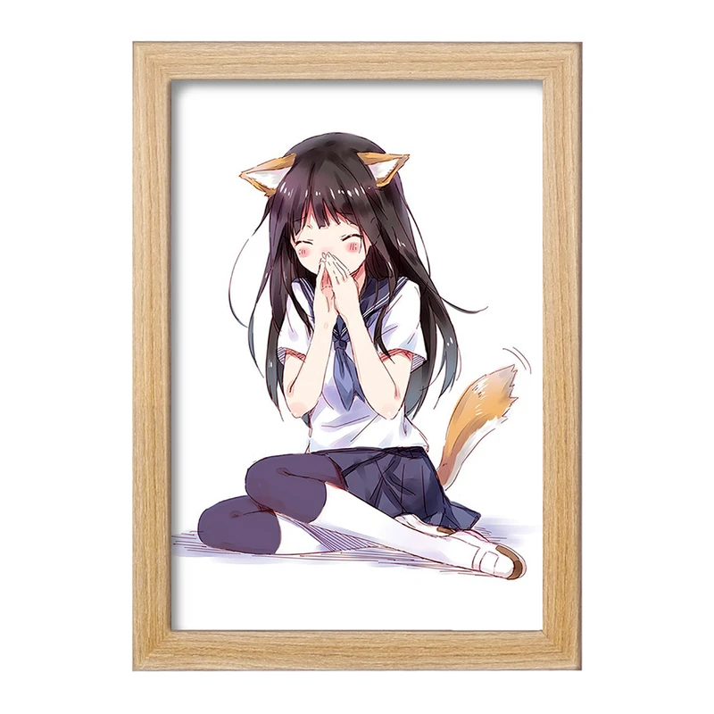 تابلو خندالو مدل چیتاندا انیمه هیوکا Hyouka  کد 17087