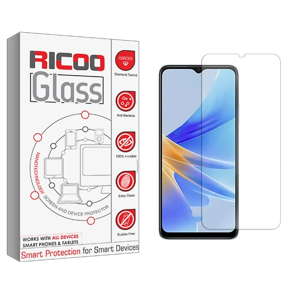 محافظ صفحه نمایش ریکو مدل RC مناسب برای گوشی موبایل اوپو A17