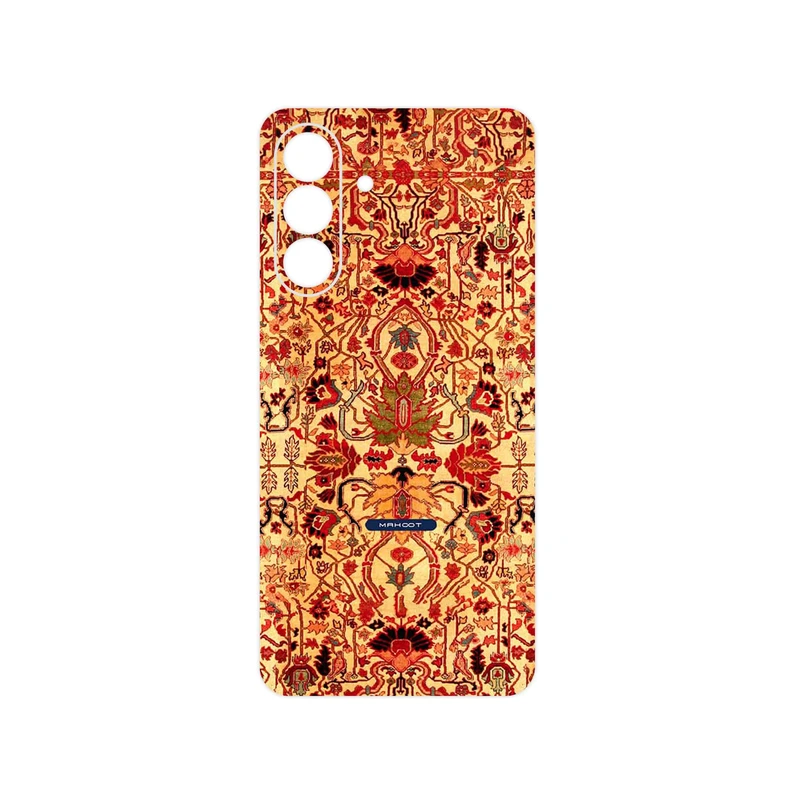 برچسب پوششی ماهوت مدل Persian_Carpet_Yellow مناسب برای گوشی موبایل سامسونگ Galaxy A56