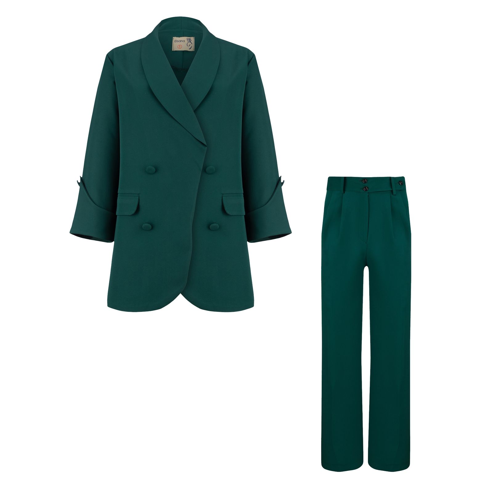 مانتو و شلوار زنانه السانا مدل دلارز کد 173121 -  - 1