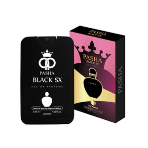 ادو پرفیوم زنانه پاشا مدل black sx حجم 45 میلی لیتر 