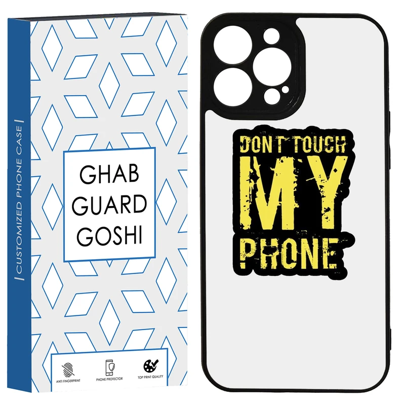 کاور قاب گارد گوشی طرح don’t touch کد TPU-286 مناسب برای گوشی موبایل اپل Iphone 13promax