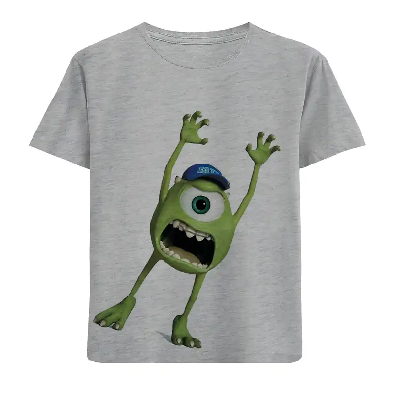 تی شرت آستین کوتاه بچگانه مدل تک چشم F565