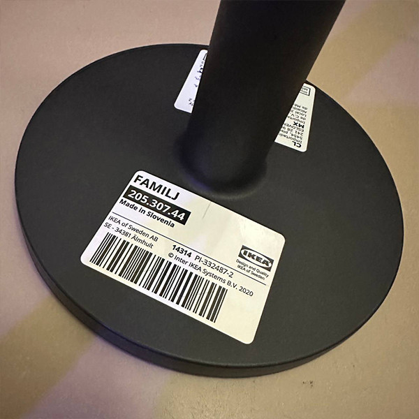 پایه رول دستمال کاغذی ایکیا مدل FAMILJ