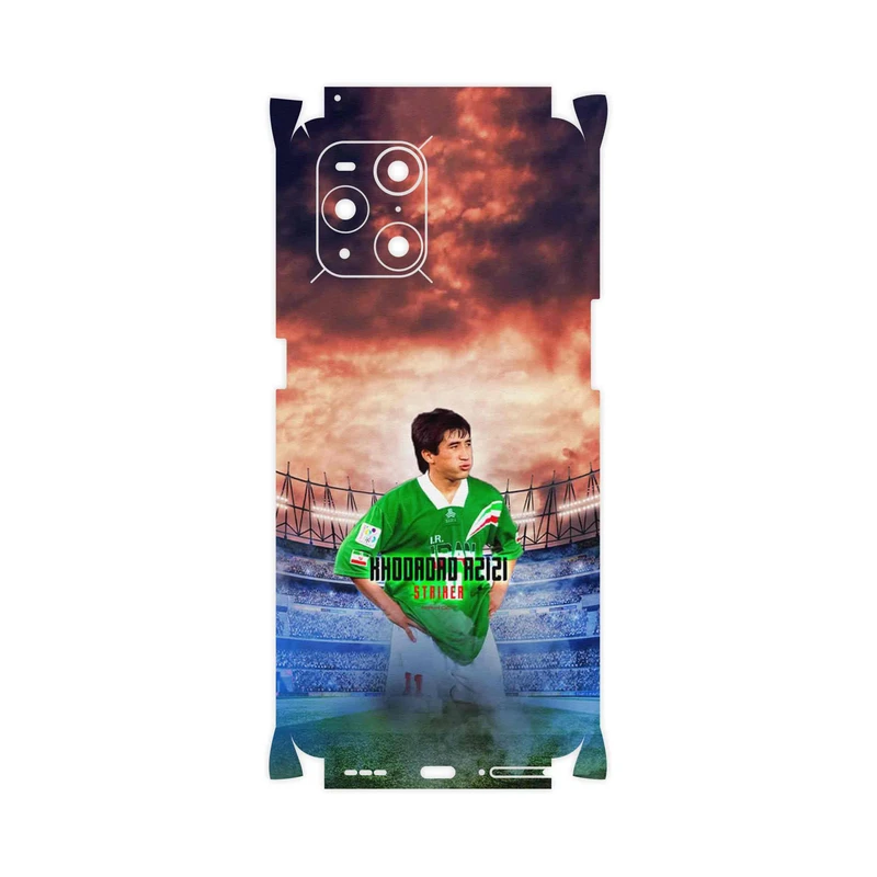 برچسب پوششی ماهوت مدل Khodadad Azizi-FullSkin مناسب برای گوشی موبایل اپو Find X3 Pro