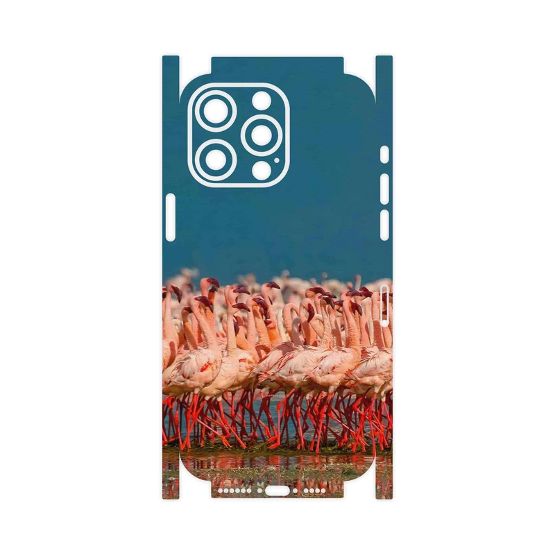برچسب پوششی ماهوت مدل Flamingo-FullSkin مناسب برای گوشی موبایل اپل iPhone 15 Pro Max