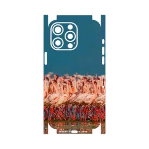 MAHOOT Flamingo-FullSkin Cover Sticker for Apple iPhone 15 Pro Max