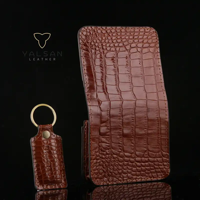 ست هدیه زنانه چرم یلسان مدل آیدن کد NHL-GC-110-asl