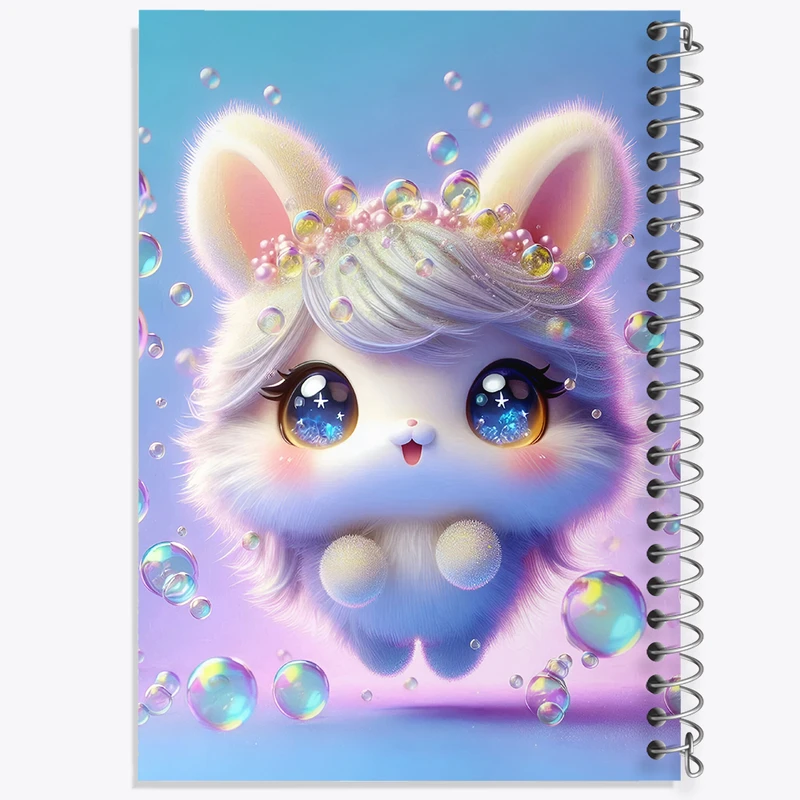 دفتر لیست خرید 50 برگ خندالو طرح خرگوش کیوت کد F5441