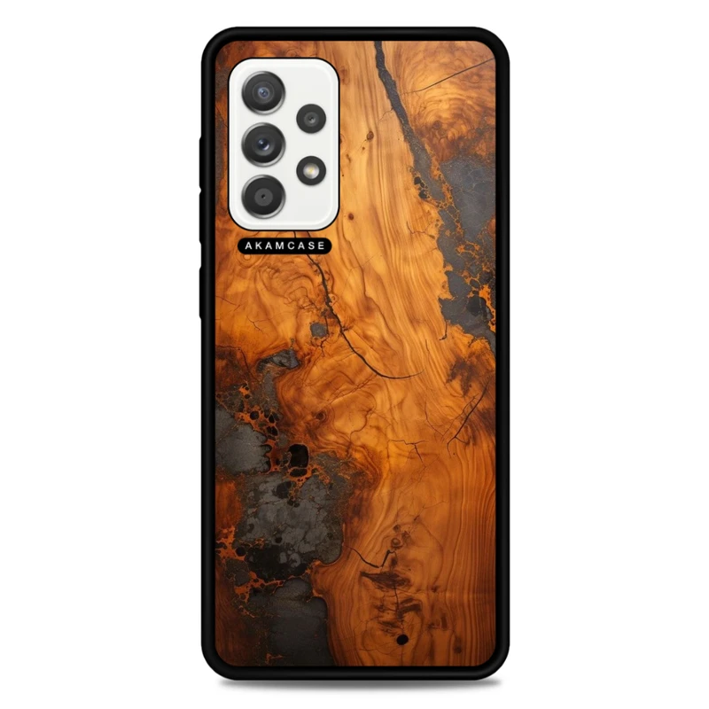 کاور آکام مدل AMC-WSGA52-WOOD-15 مناسب برای گوشی موبایل سامسونگ Galaxy A52