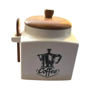 بانکه مدل مربع طرح coffee