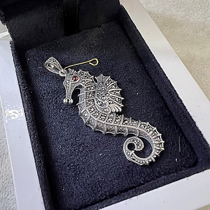 آویز گردنبند نقره زنانه کد glsr-2469