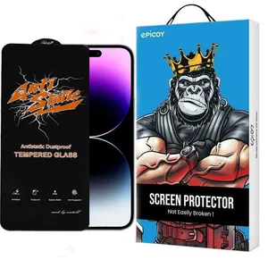 Epicoy Antistatic Dustproof Glass Screen Protector For Apple iPhone 14 Pro Max
