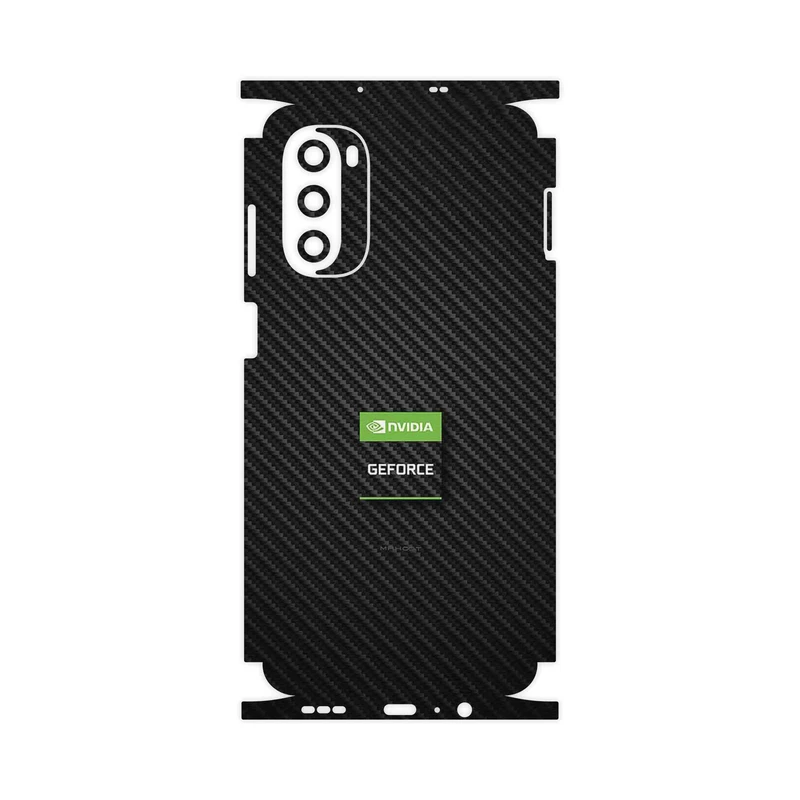 برچسب پوششی ماهوت مدل Nvidia-FullSkin مناسب برای گوشی موبایل موتورولا Moto G52