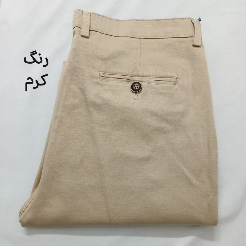 شلوار معمولی (regular fit) مردانه مدل کتان کلاسیک کد sh173