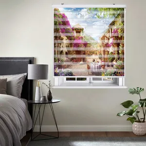 پرده زبرا زیو کد L5074 سایز 150X150 سانتی متر