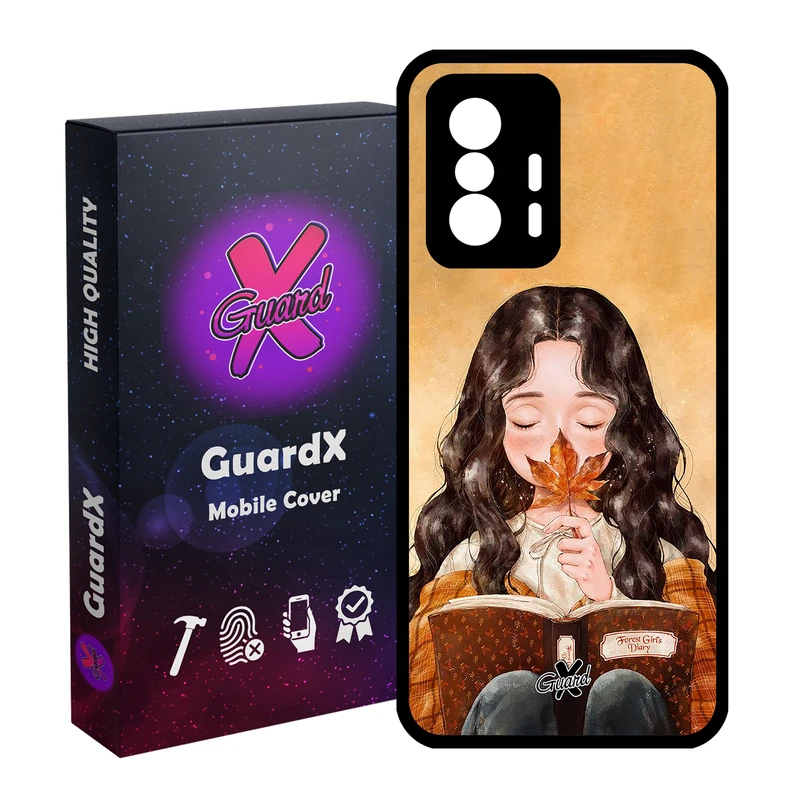 کاور گارد ایکس طرح Girl مدل Glass10223 مناسب برای گوشی موبایل شیائومی 11T Pro / 11T