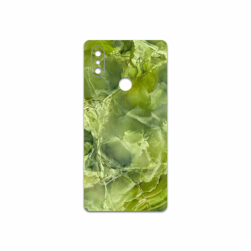 برچسب پوششی ماهوت مدل Green Crystal Marble مناسب برای گوشی موبایل شیائومی Mi 8 SE