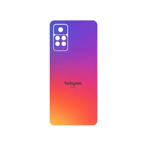 MAHOOT Instagram Cover Sticker for Xiaomi Redmi Note 11 Pro
