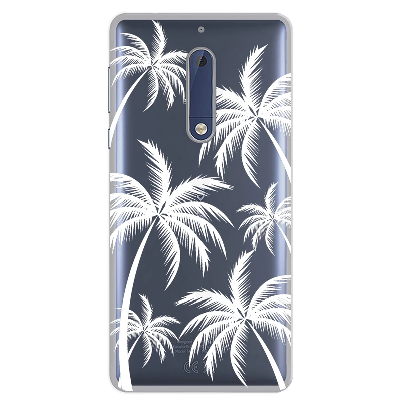 کاور مگافون طرح نخل مدل C52-W مناسب برای گوشی موبایل نوکیا 5