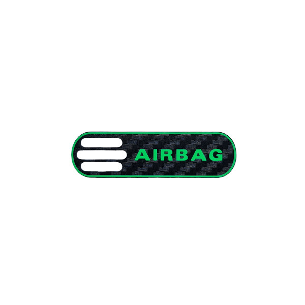 برچسب خودرو طرح ایربگ کد 10806G مناسب برای پژو 206