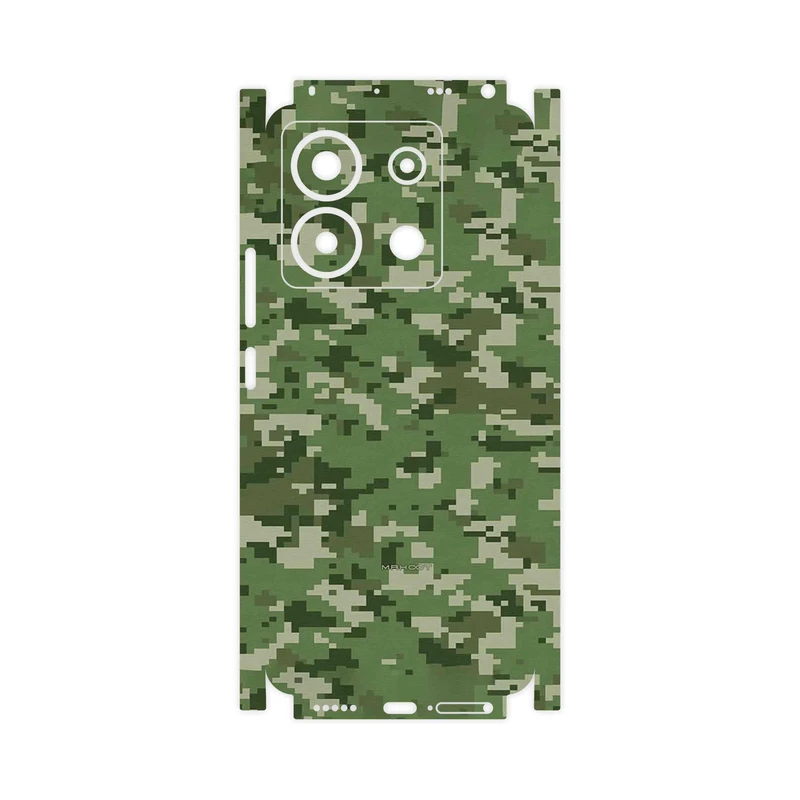 برچسب پوششی ماهوت مدل Army_Green_Pixel-FullSkin مناسب برای گوشی موبایل شیائومی Poco X6