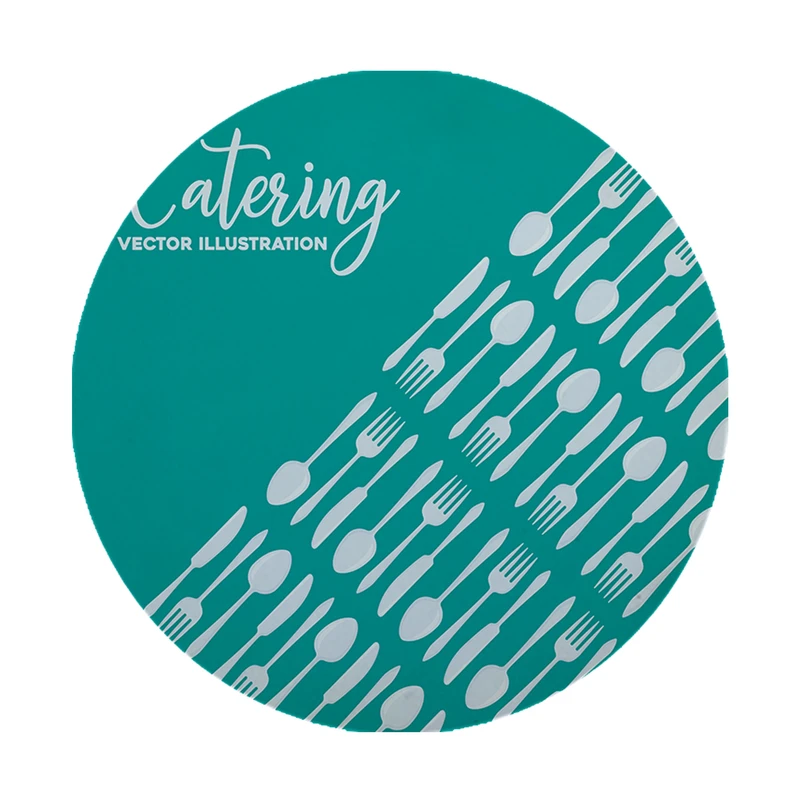 زیرقابلمه ای طرح قاشق و چنگال کد 8299