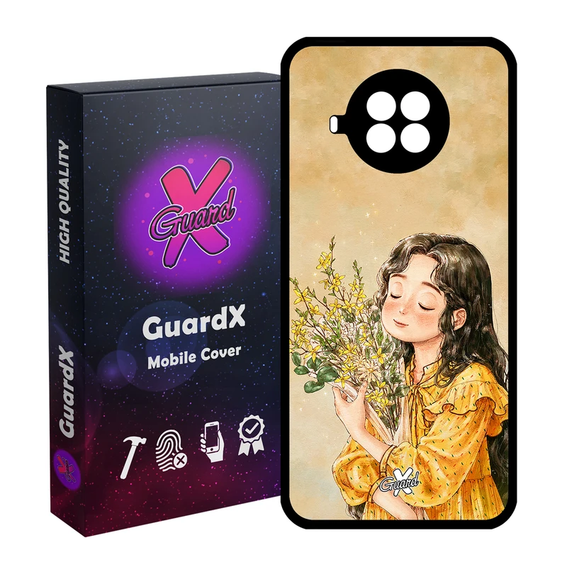 کاور گارد ایکس طرح دختر مدل Glass10232 مناسب برای گوشی موبایل شیائومی Mi 10T Lite / Mi 10I / Redmi Note 9 Pro 5G