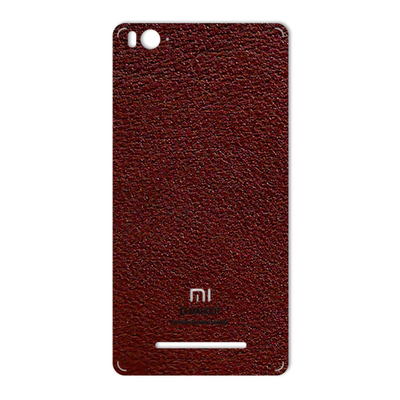 برچسب پوششی ماهوت طرح Natural-Leather مناسب برای گوشی موبایل شیائومی Mi 4i