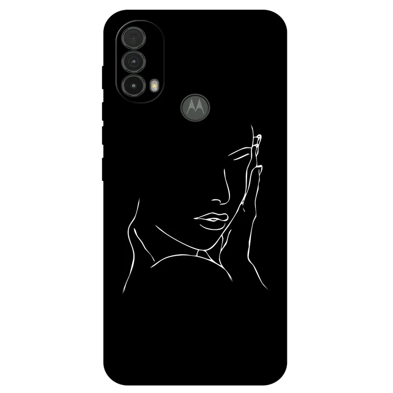 کاور مگافون طرح دخترانه مدل 8153 مناسب برای گوشی موبایل موتورولا Moto E40