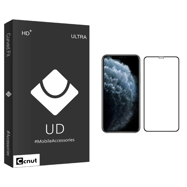 محافظ صفحه نمایش کوکونات مدل UD Black مناسب برای گوشی موبایل اپل iPhone 11 Pro