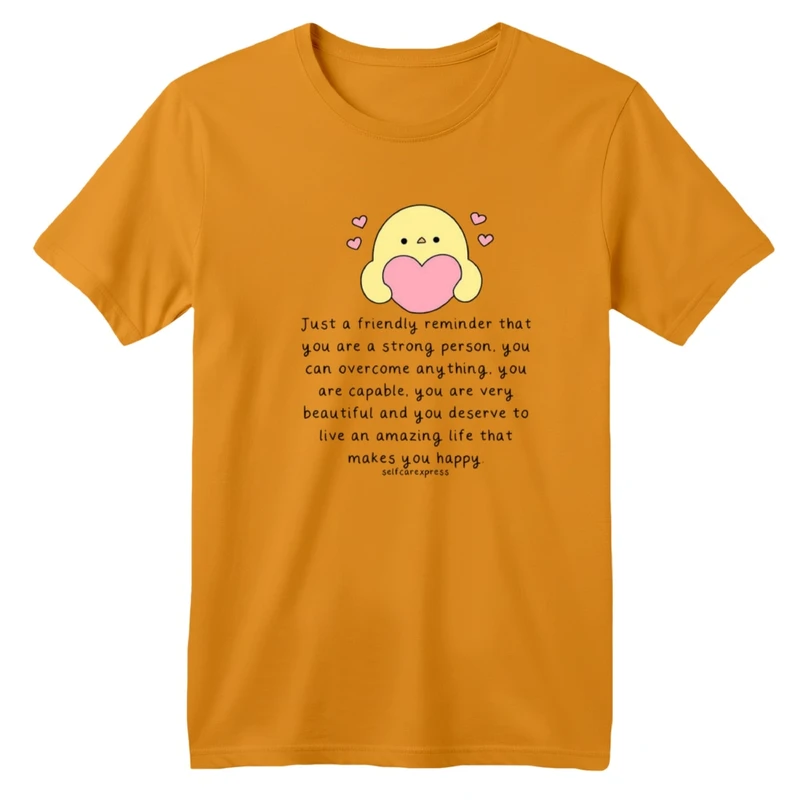 تی شرت آستین کوتاه بچگانه مدل جوجه و قلب