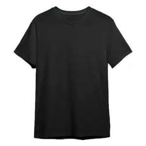 تی شرت آستین کوتاه زنانه مدل ساده کد K00 رنگ مشکی