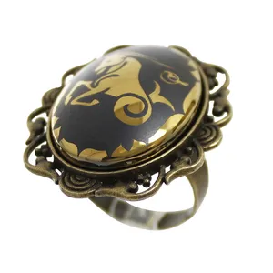 انگشتر زنانه مدل حدید دی ماه کد 6909