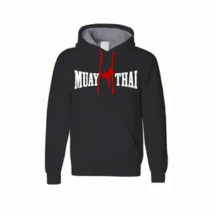 هودی مردانه مدل MUAITAY کد PH01 رنگ مشکی