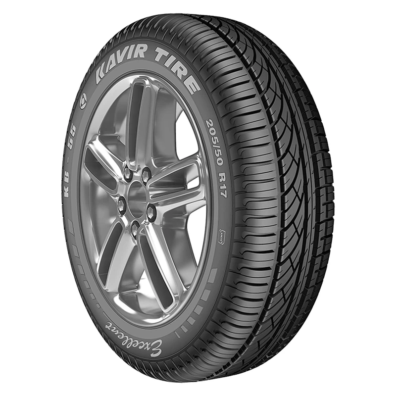 لاستیک خودرو کویر تایر مدل Excellent KB55 سایز 205/50/17 تولید سال 2026 تک حلقه