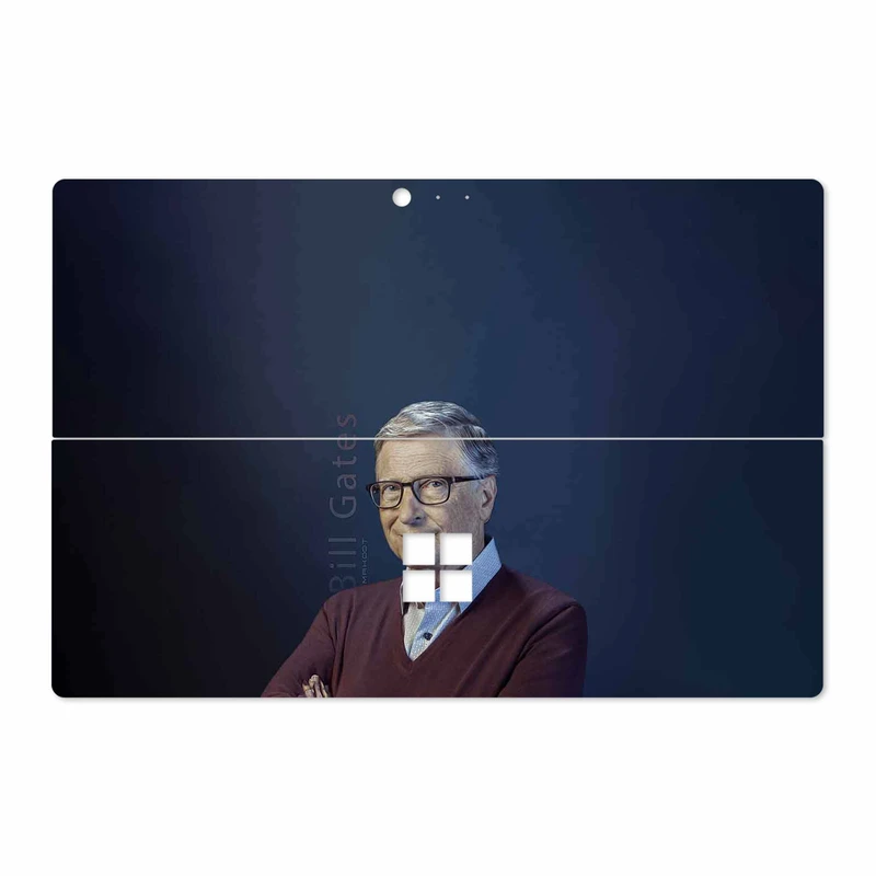 برچسب پوششی ماهوت مدل Bill Gates مناسب برای تبلت مایکروسافت Surface Pro 4 2015